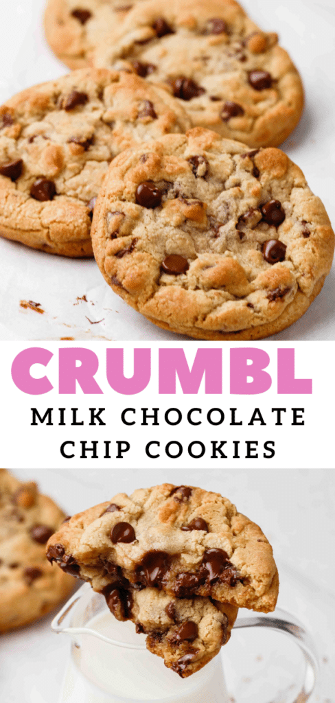 CRUMBL Chocolate chip cookie copycat recipe