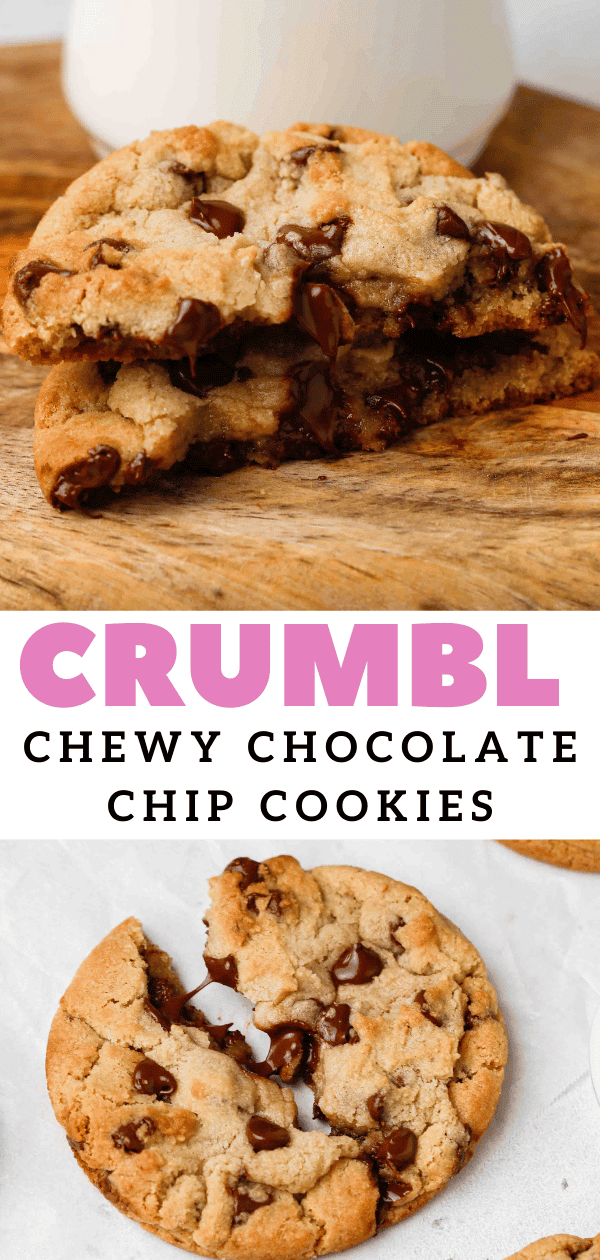 Crumbl Chocolate Chip Cookies Copycat Recipe - Lifestyle of a Foodie