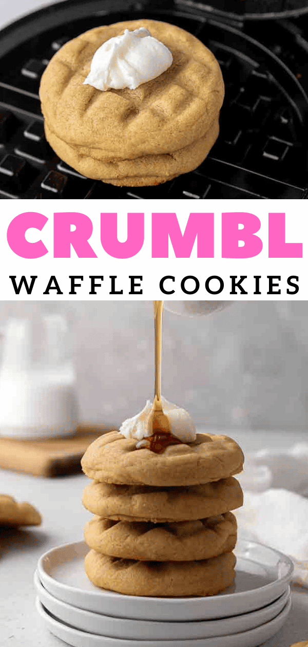 CRUMBL Waffle cookies with Buttercream Frosting Lifestyle of a Foodie