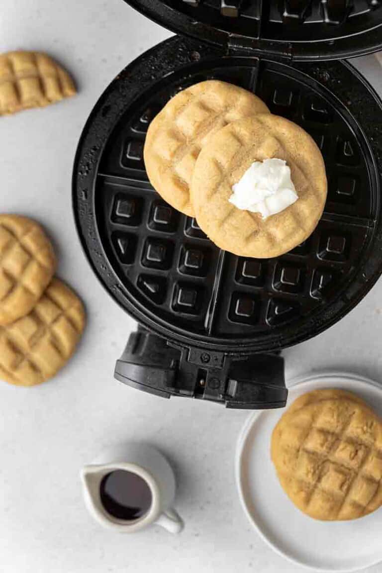CRUMBL Waffle cookies with Buttercream Frosting Lifestyle of a Foodie