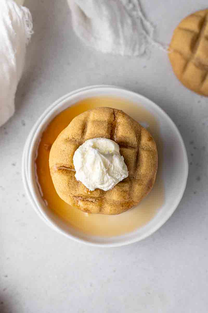 CRUMBL Waffle cookies with Buttercream Frosting Lifestyle of a Foodie