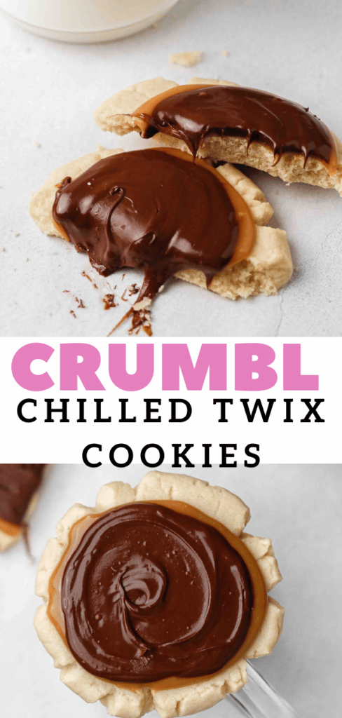 Chilled Twix cookie