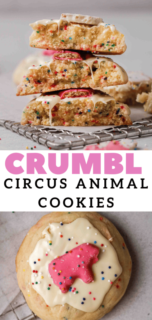 Circus animal sugar cookies