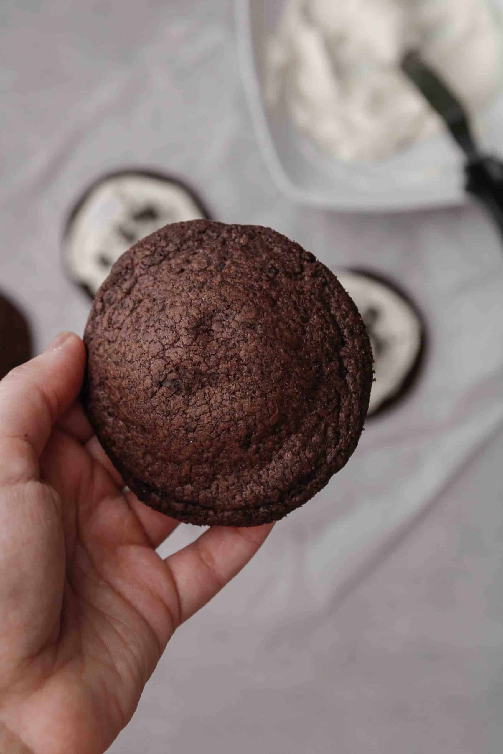 Crumbl Chocolate Oreo Cookies With Buttercream Frosting Copycat Recipe Lifestyle Of A Foodie 