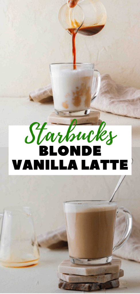 Hot Vanilla Latte Starbucks Copycat recipe