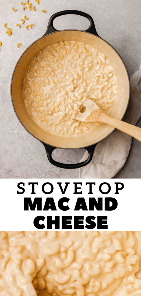 Stovetop mac and cheese