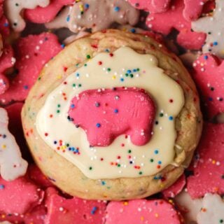The softest Crumbl Circus Animal Cookies