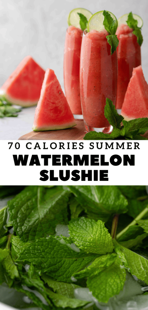 Margarita watermelon slushie