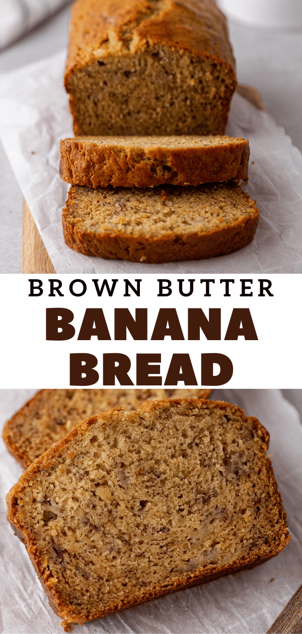 Easy Brown Butter Banana Bread - Lifestyle of a Foodie