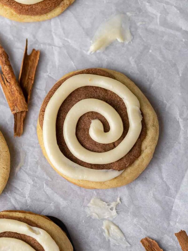 Cinnamon roll cookie recipe