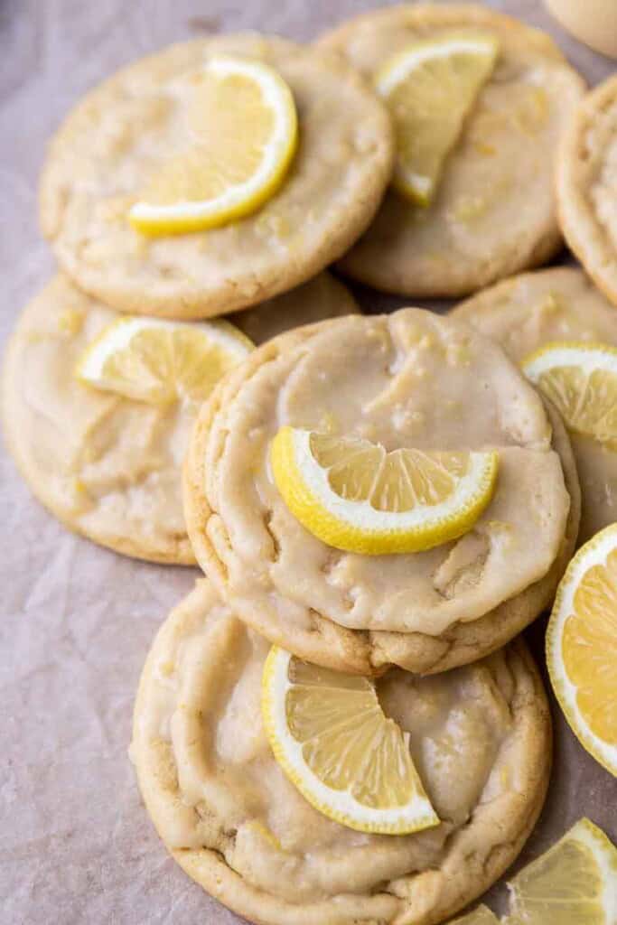 Glazed Lemon Cookies - Two Peas & Their Pod