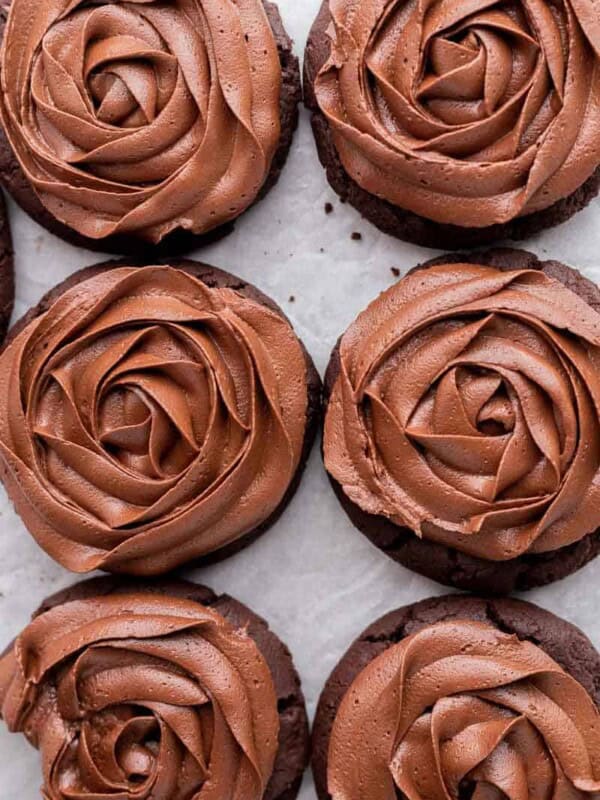 CRUMBL chocolate cake cookies