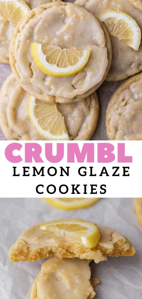 Summer cookies with fresh lemons
