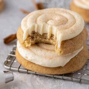 CRUMBL Snickerdoodle Cupcake Cookies