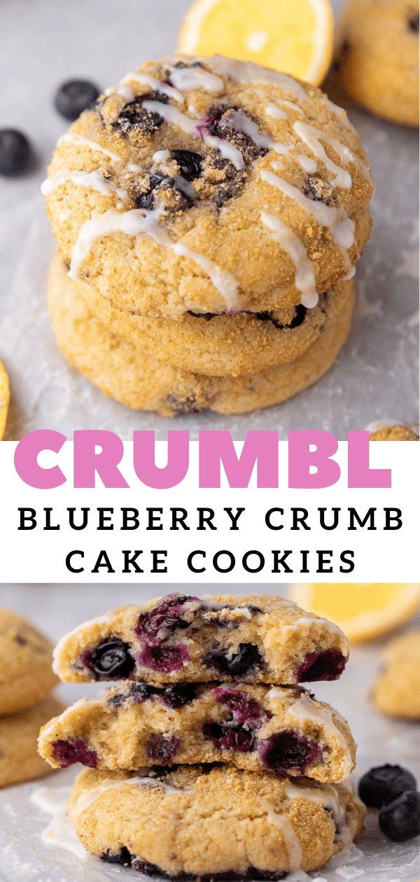 Soft CRUMBL Blueberry Crumb Cake Cookies copycat recipe - Lifestyle of ...