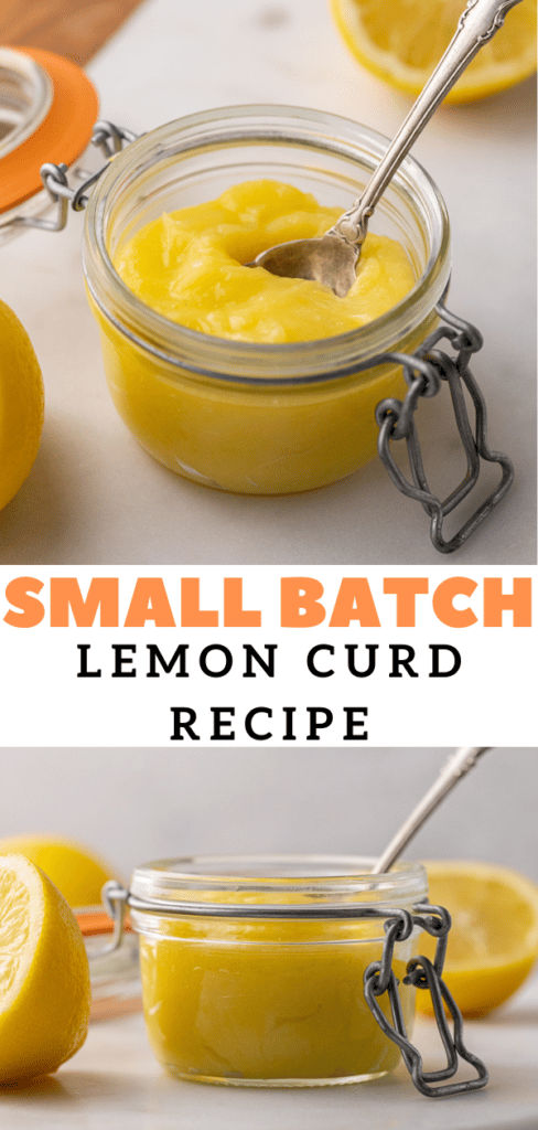 Small batch lemon curd recipe