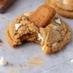 Crumbl Biscoff white chip cookies