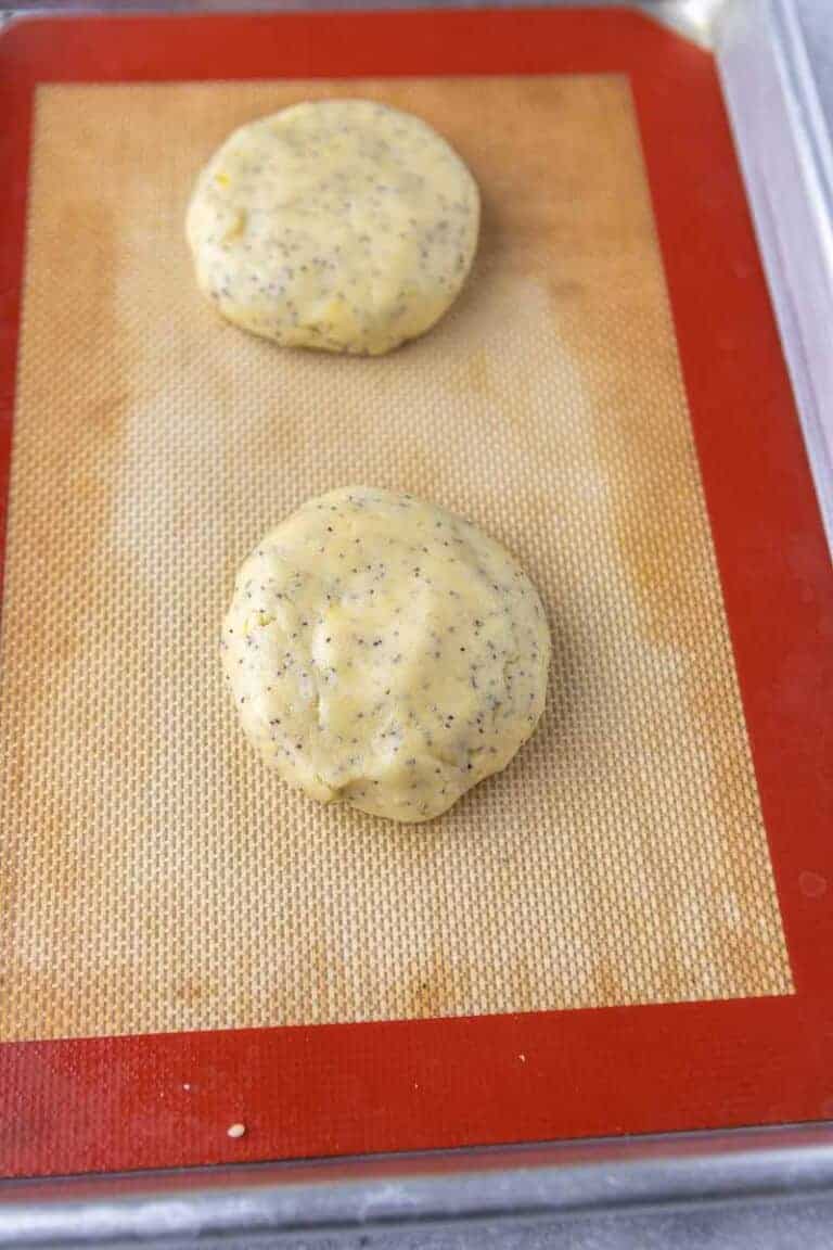 CRUMBL lemon poppy seed cookies with lemon curd filling Lifestyle of