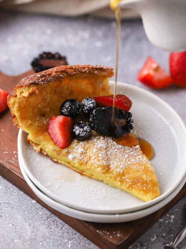 Easy Family Style Dutch Baby Pancake recipe