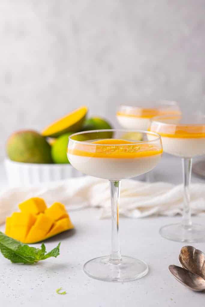 Mango Panna Cotta