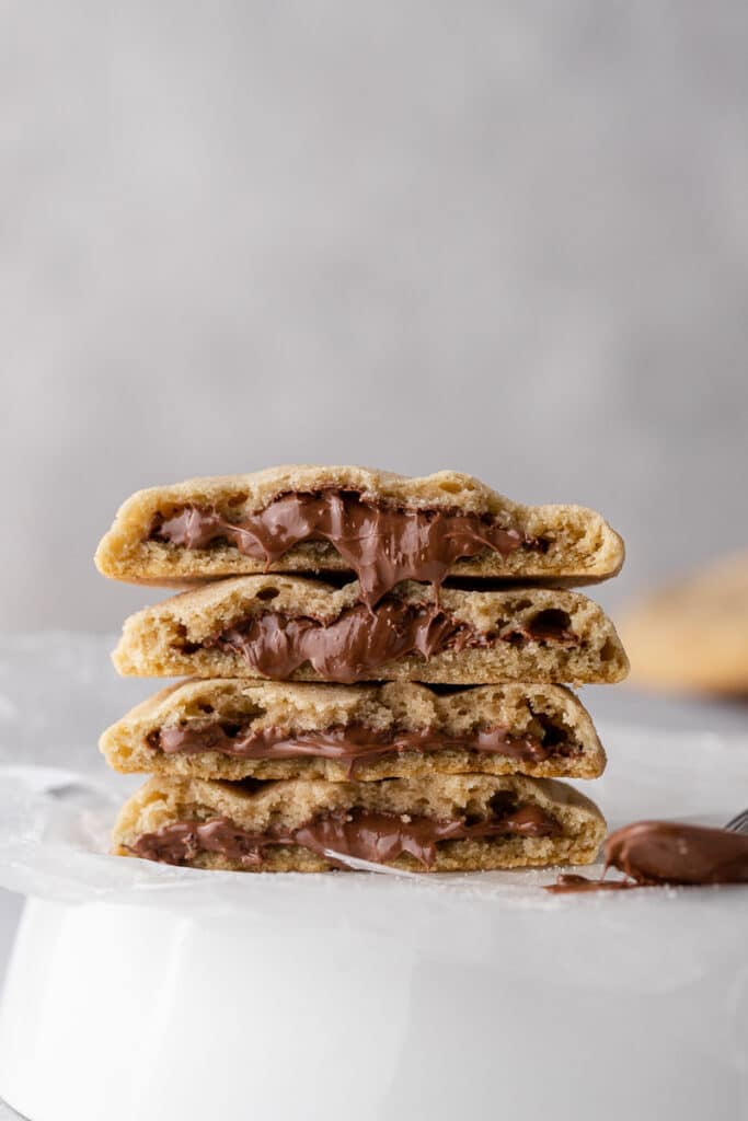 Crumbl Hazelnut Churro Cookies