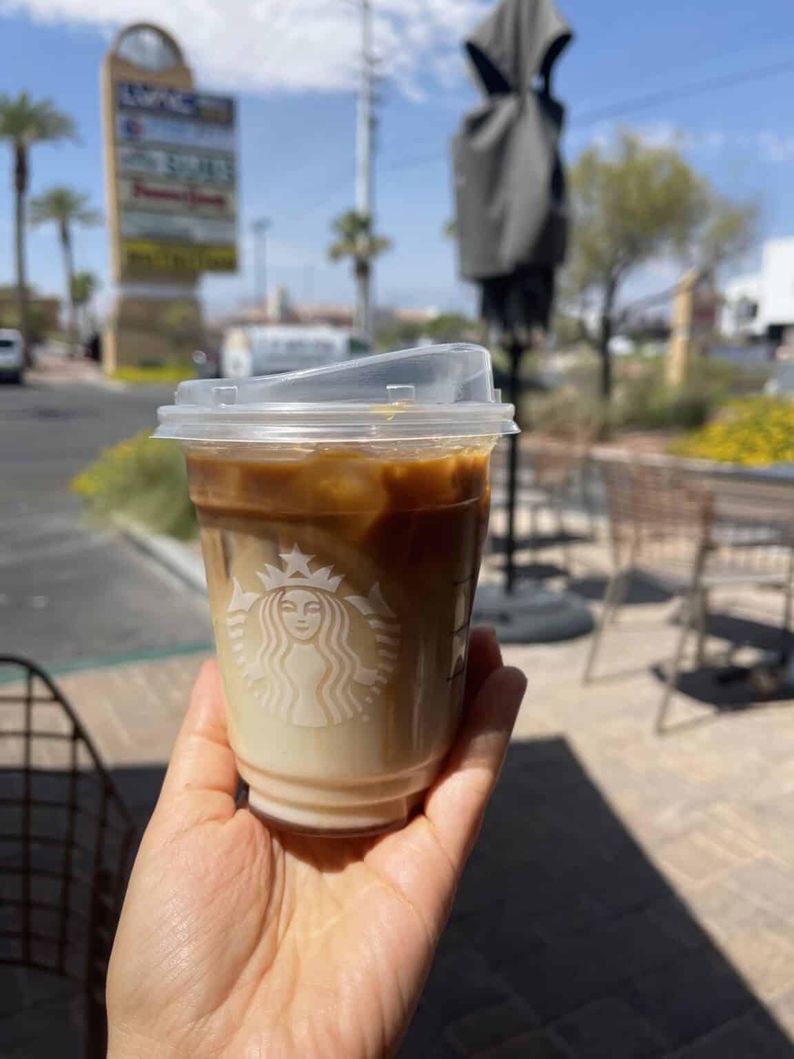 Starbucks Apple Crisp Macchiato (iced and hot) Lifestyle of a Foodie