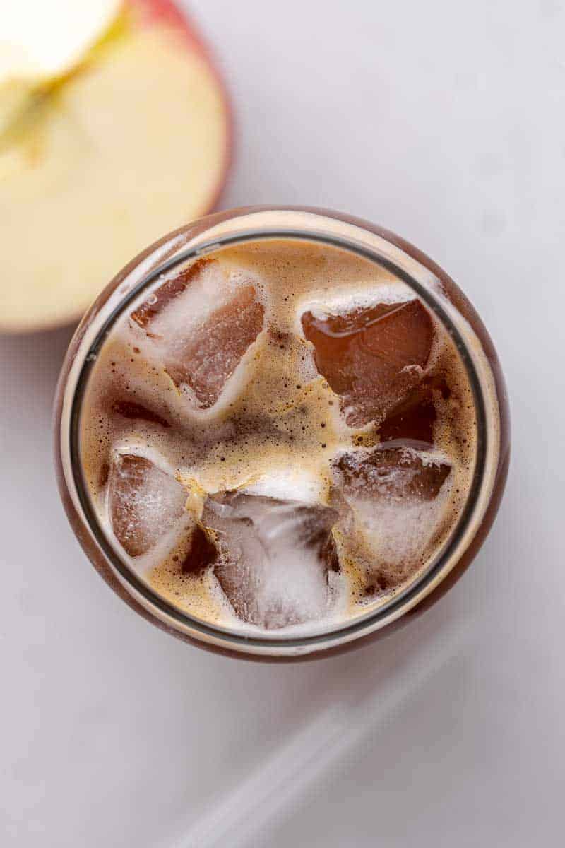 Starbucks Apple Crisp Macchiato (iced and hot) Lifestyle of a Foodie