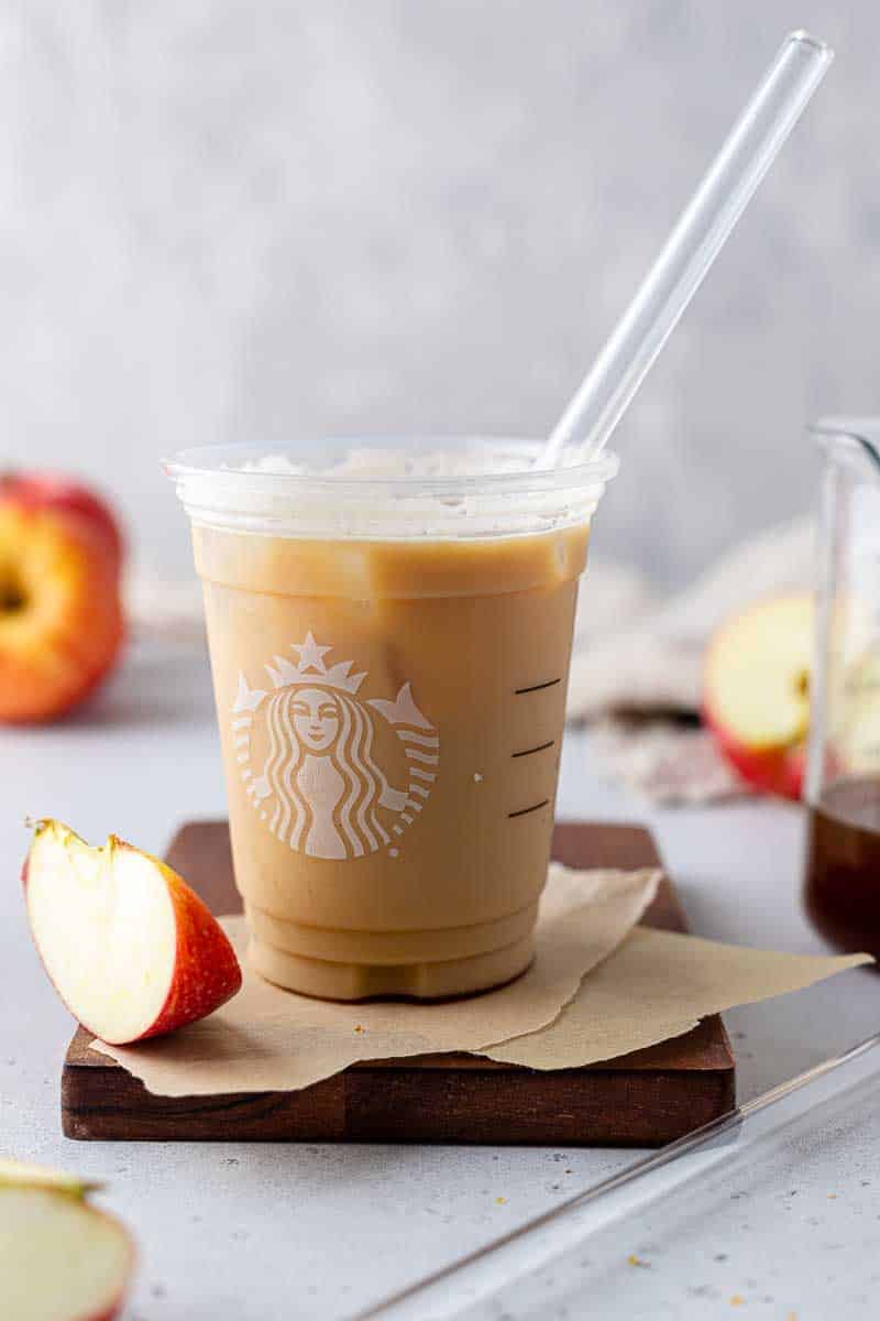 Starbucks Apple Crisp Macchiato (iced and hot) Lifestyle of a Foodie