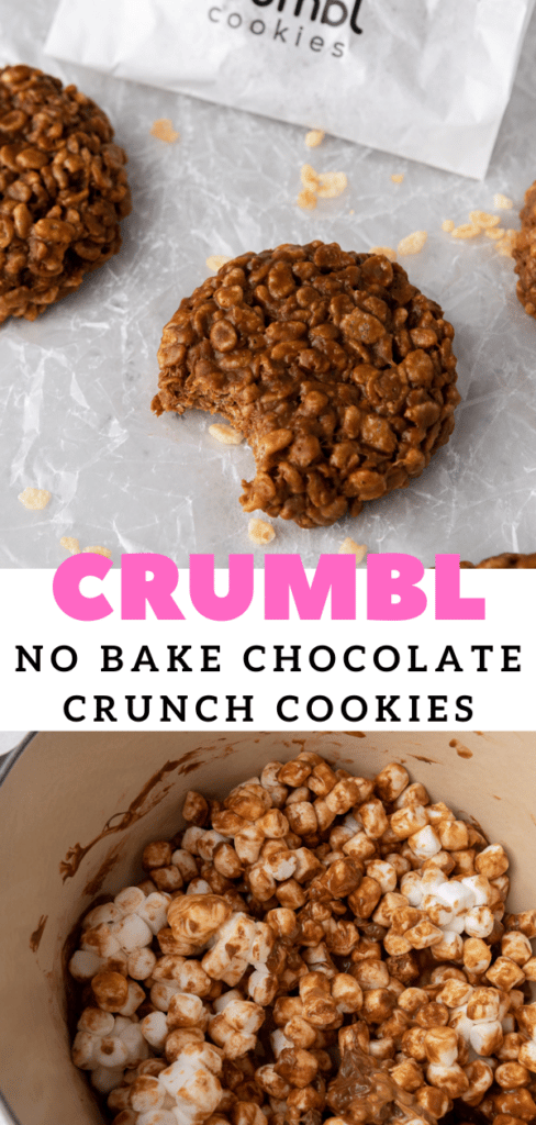 Crumbl chocolate crunch cookies 