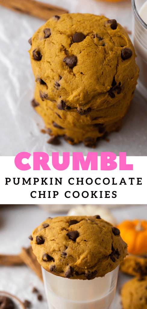 Crumbl pumpkin chocolate chip cookies 