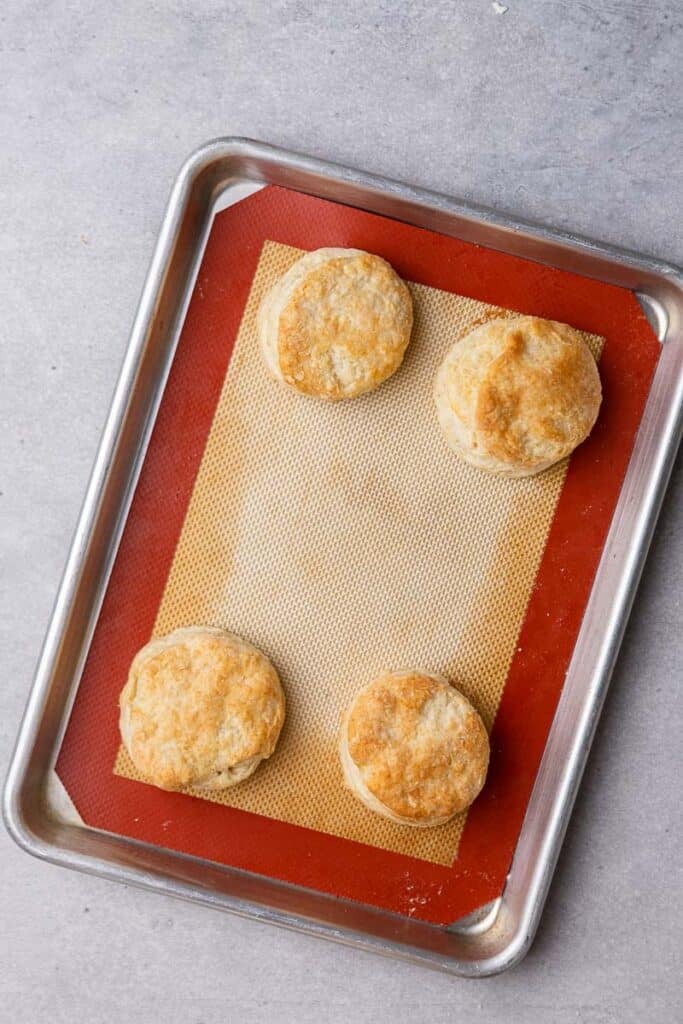 Baked biscuits