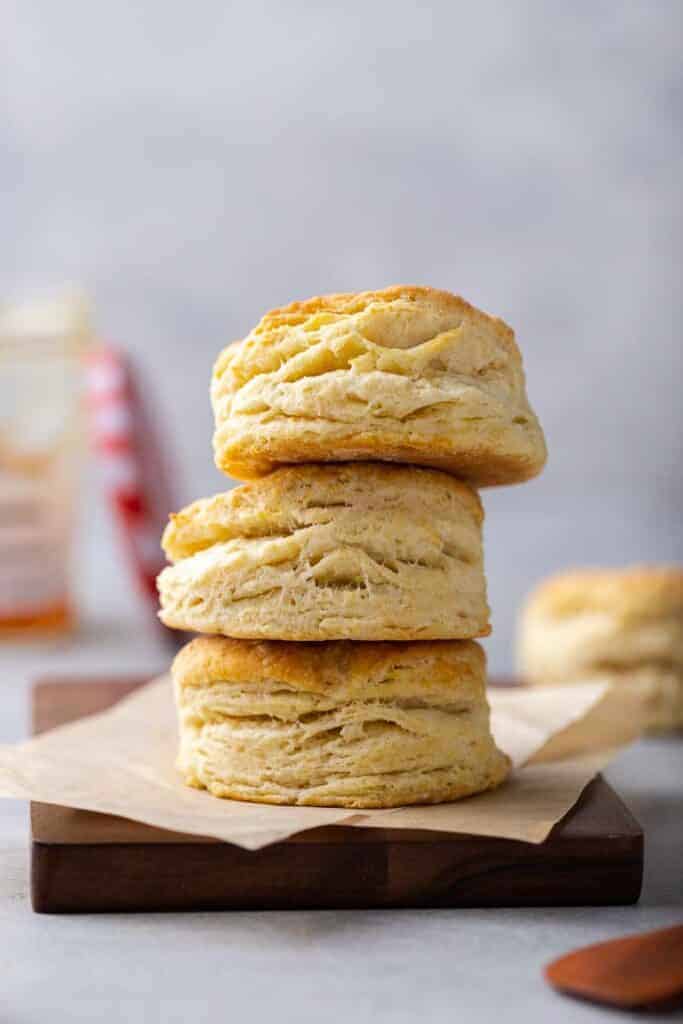 Fresh small batch biscuits for two