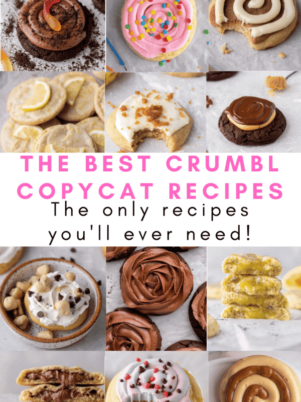 Crumbl copycat cookies