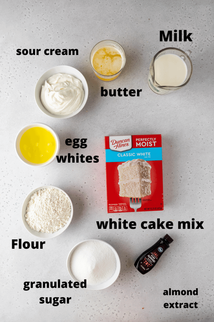 Ingredients for WASC cake