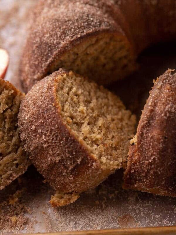 Apple cider donut bundt cake