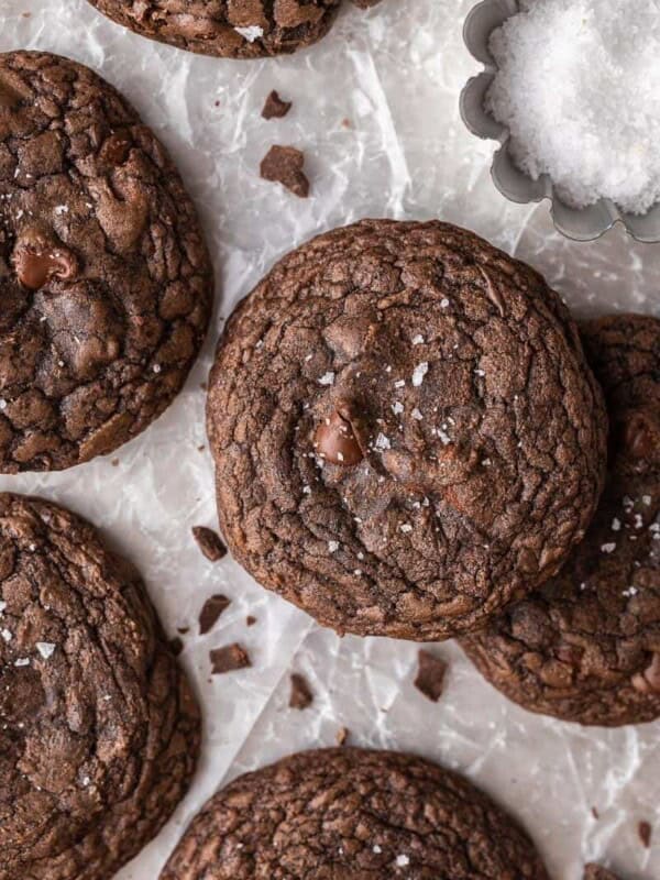 Crumbl brownie batter cookies