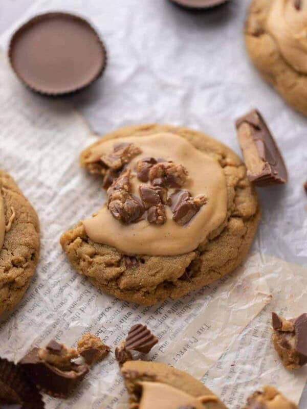Crumbl Peanut Butter Reese’s cookies