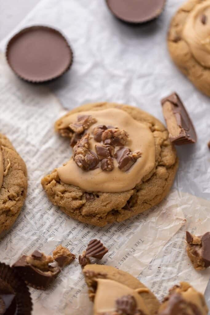 Crumbl Peanut Butter Reese’s cookies 