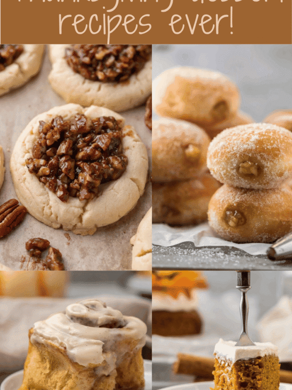 35 of the best Thanksgiving dessert recipes