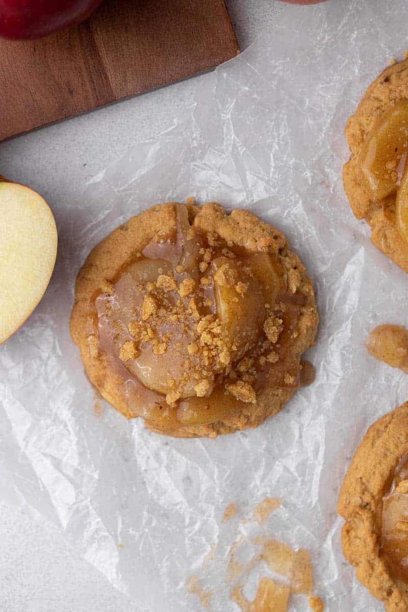 The Best Crumbl Apple Pie Cookies with Oats Lifestyle of a Foodie
