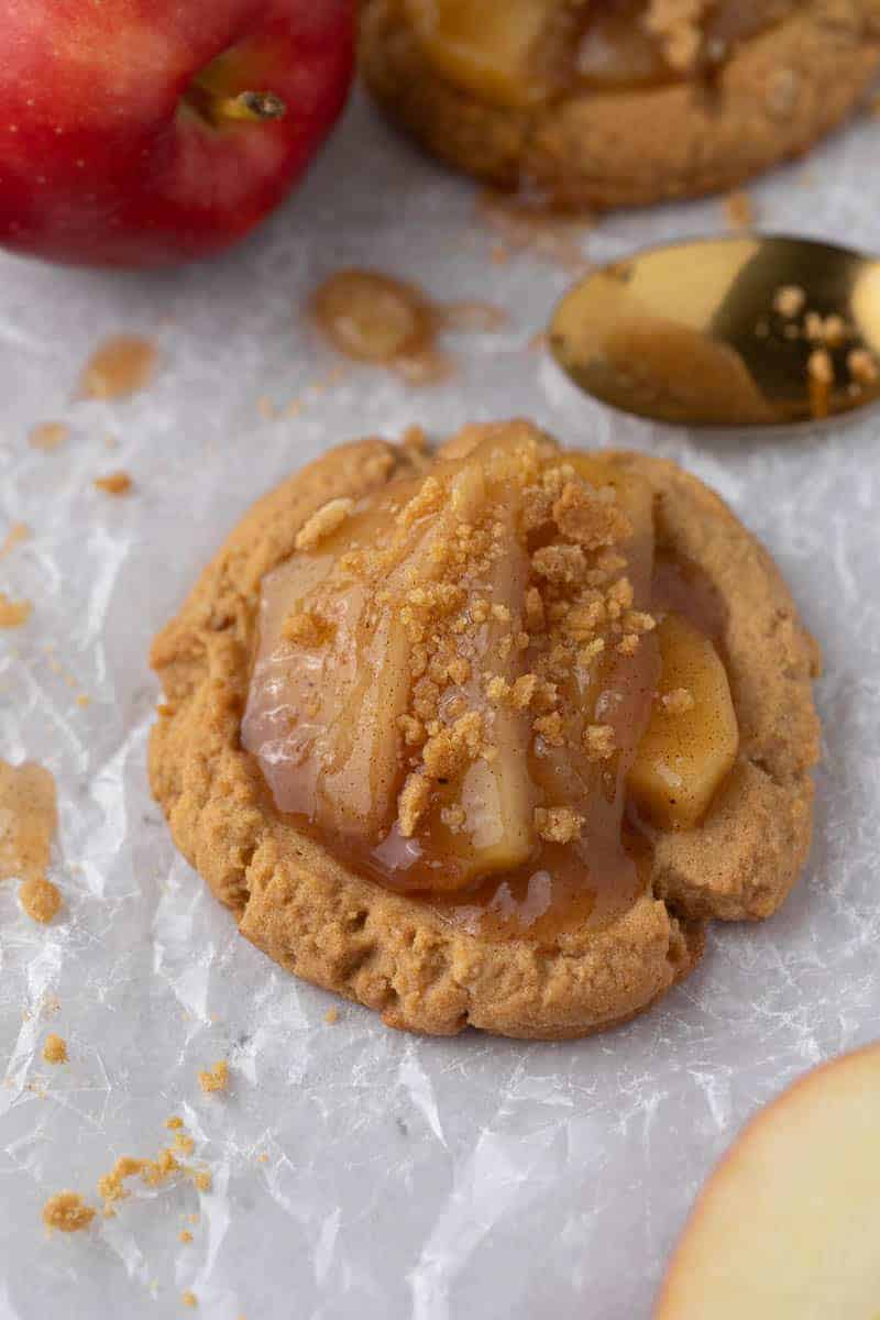 The Best Crumbl Apple Pie Cookies with Oats Lifestyle of a Foodie