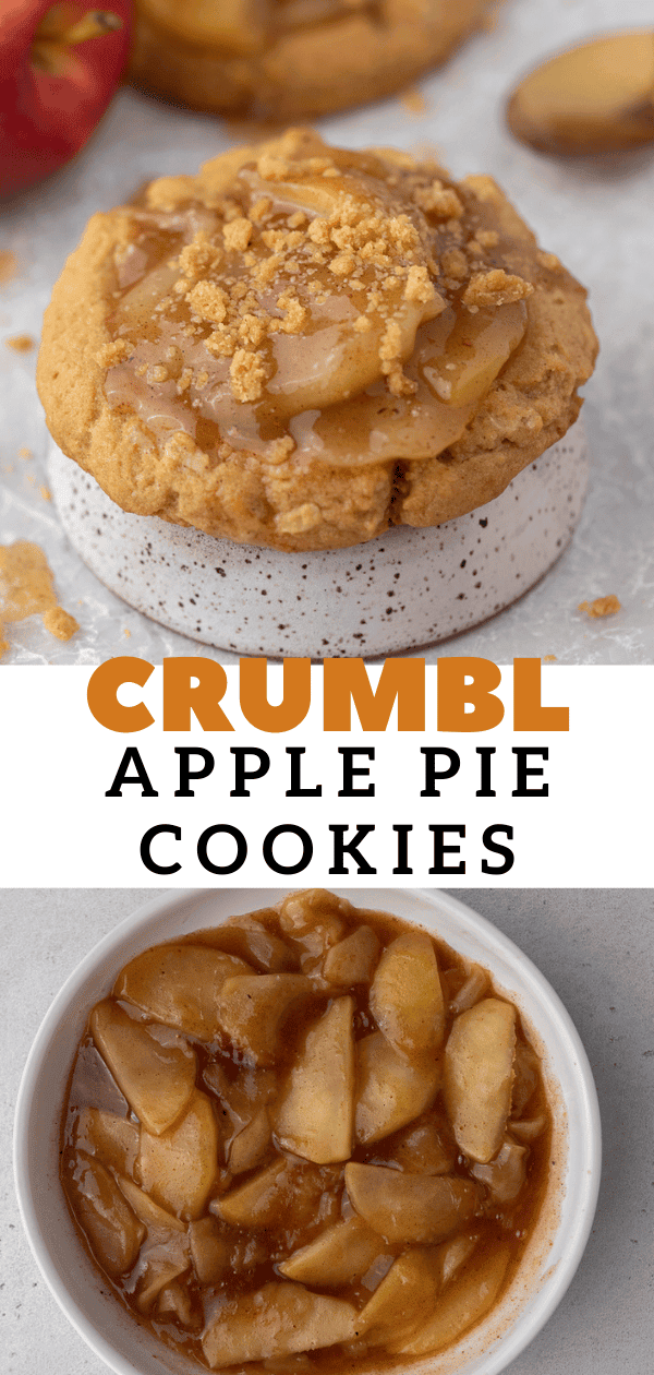 The Best Crumbl Apple Pie Cookies with Oats Lifestyle of a Foodie
