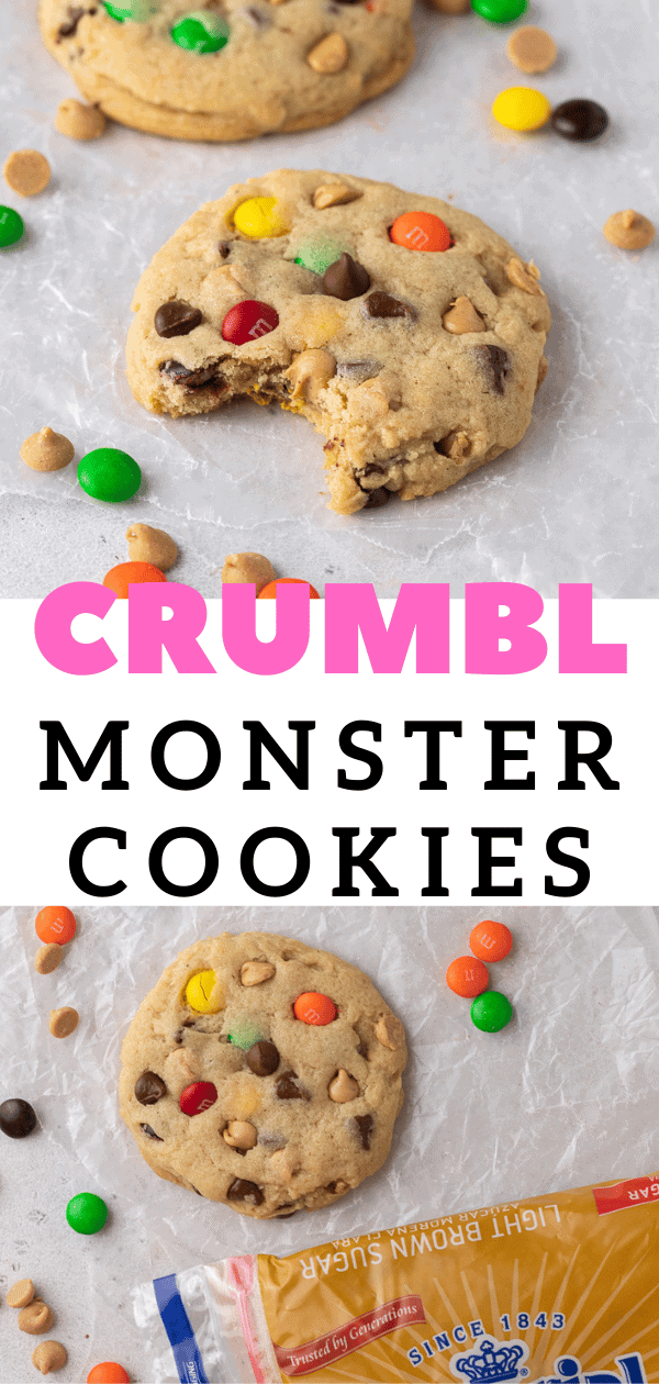 Crumbl Monster Cookie Recipe M M s Peanut Butter Chips Chocolate