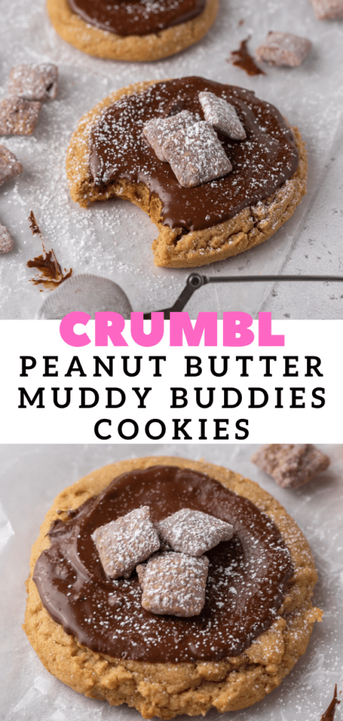 Crumbl muddy buddies cookies 