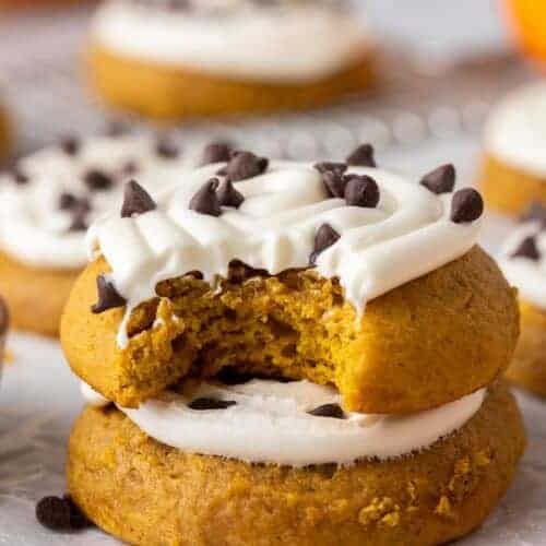 The Best Crumbl Pumpkin Cake Cookies - Lifestyle of a Foodie