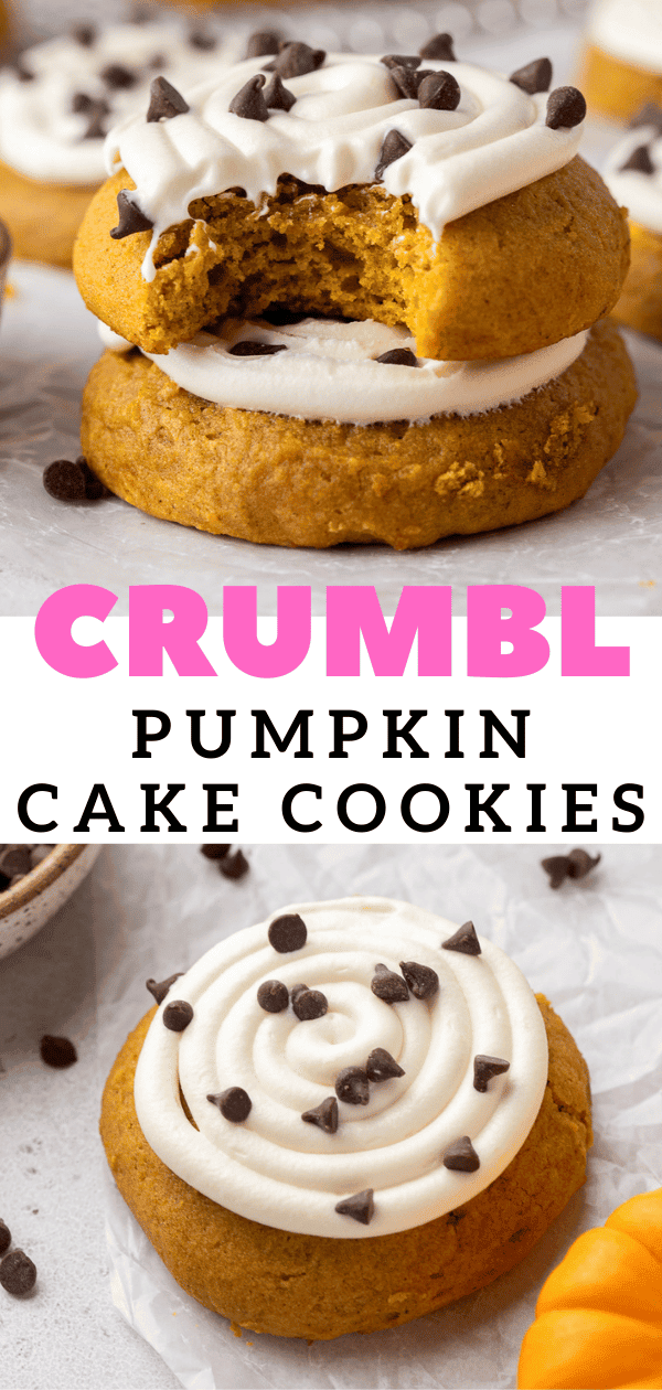 The Best Crumbl Pumpkin Cake Cookies - Lifestyle of a Foodie