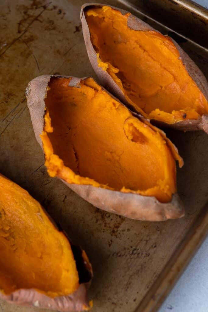 Twice baked sweet potato