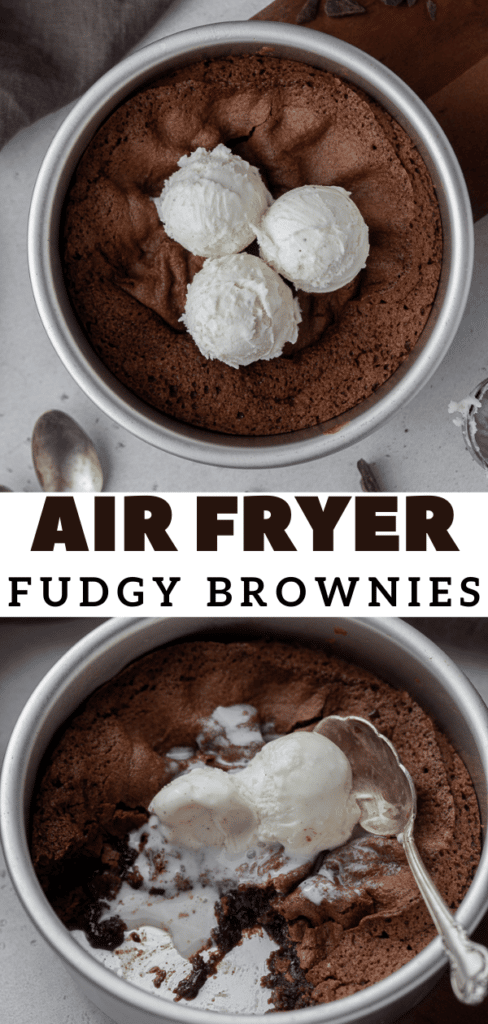 Air fryer brownies 