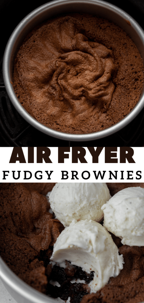 Air fryer brownies 
