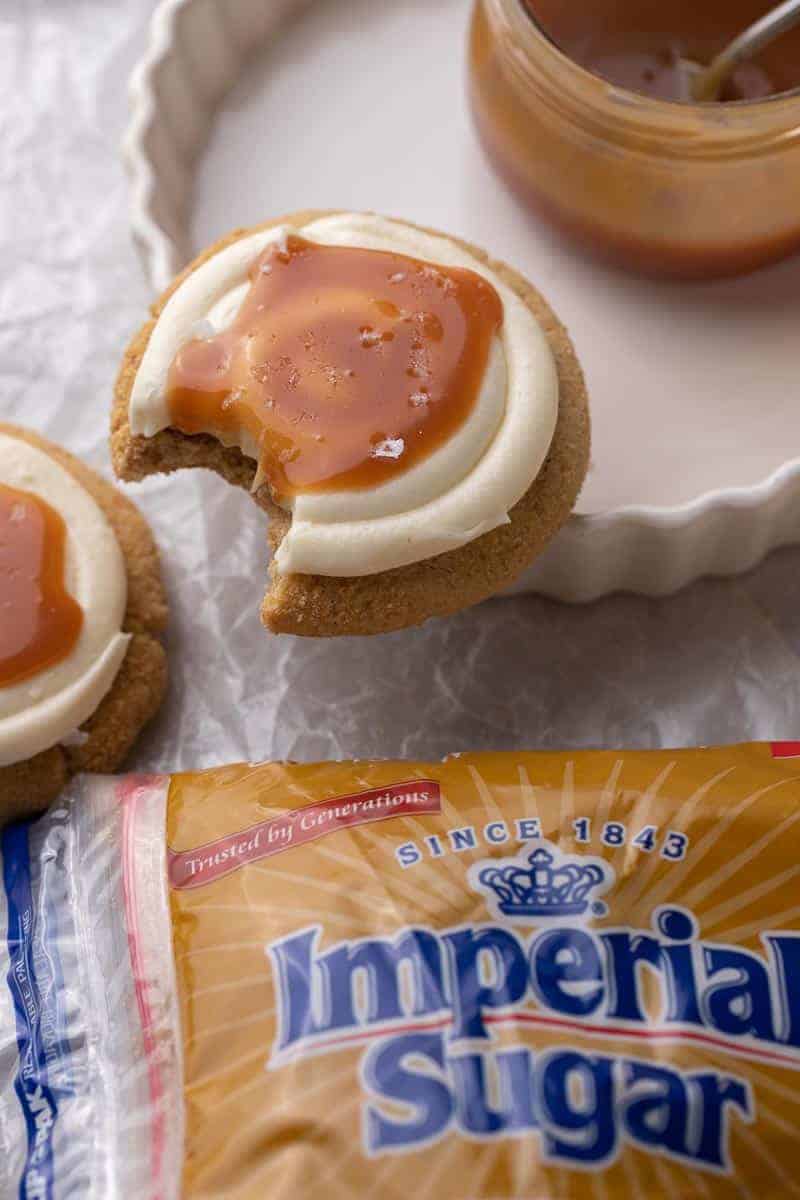 Crumbl Salted Caramel Cheesecake Cookies Lifestyle of a Foodie